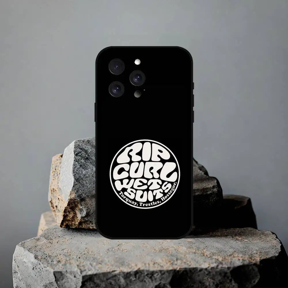 Surf Beach Rips Curls Phone Case For IPhone 17 16 15 14 13 12 11 Pro Max Mini X XR XS Plus Cover