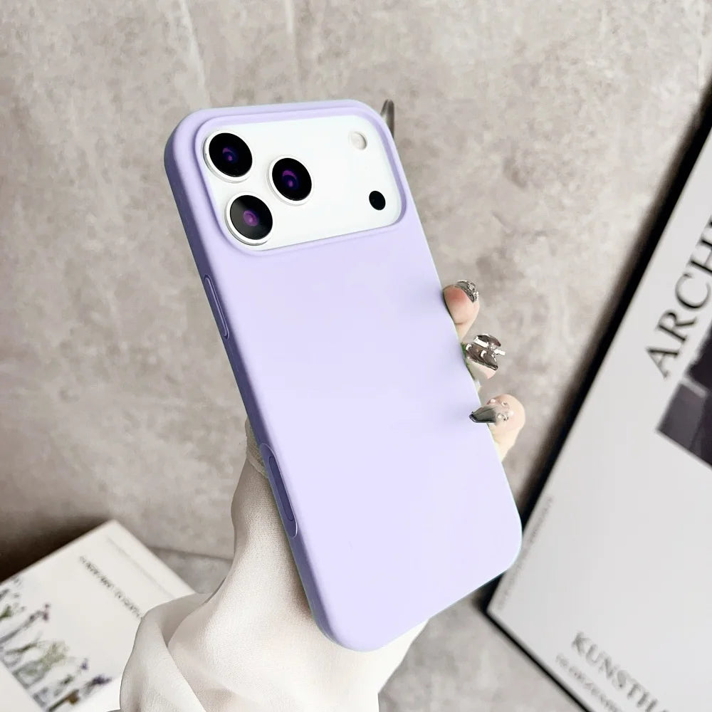 Original Official Silicone Case For iPhone 17ProMax 16 13 12 15 14 Pro Phone Cases For iPhone 16 13Pro 17 11 14 15 Pro Max Cover