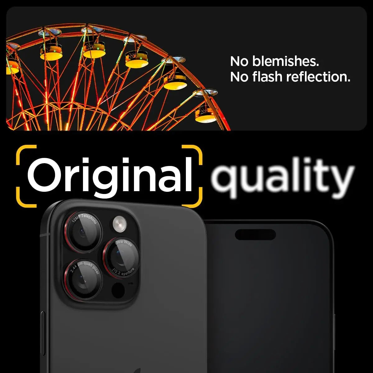 Camera Lens Protector Cover For iPhone 16e 16 E 15 Pro Max 14 Plus 13 Mini 12 11 iPhone16 Protection Phone Accessories Black Red