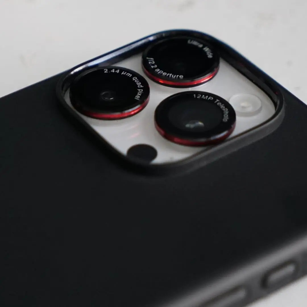 Camera Lens Protector Cover For iPhone 16e 16 E 15 Pro Max 14 Plus 13 Mini 12 11 iPhone16 Protection Phone Accessories Black Red