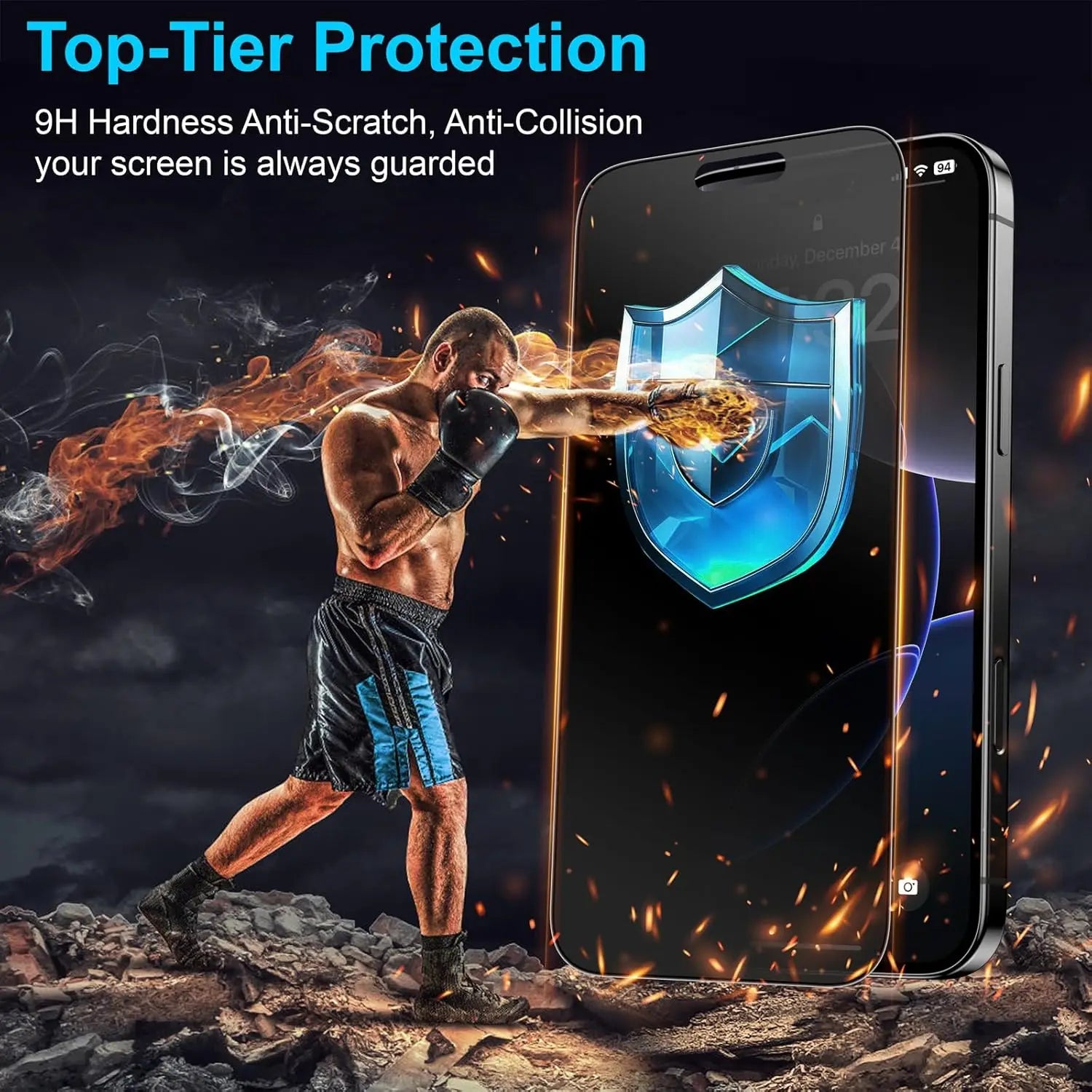 3pcs Full Cover Matte Privacy Screen Protector For iPhone 16 Pro Max 15 14 13 12 11 16e Plus Mini X XR XS Max Anti-Peeping Glass