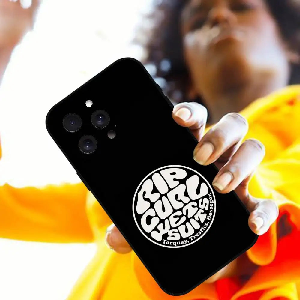 Surf Beach Rips Curls Phone Case For IPhone 17 16 15 14 13 12 11 Pro Max Mini X XR XS Plus Cover