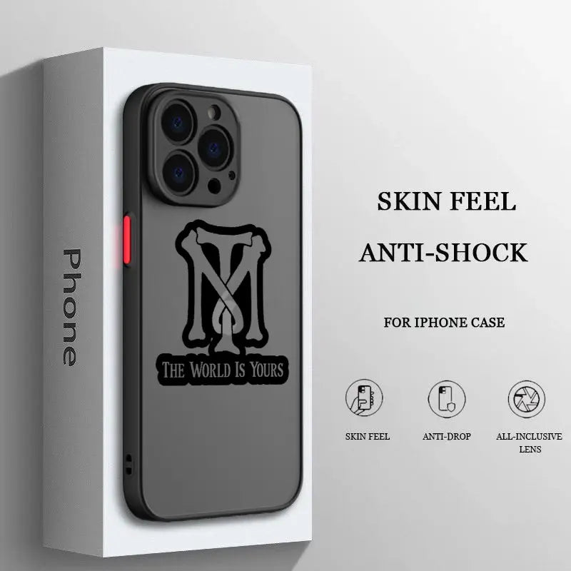 Movie Scarface Phone Case For iPhone 16 15 14 13 12 11 Pro Max X XR XS 7 8 Plus Mini SE Matte Transparent Cover