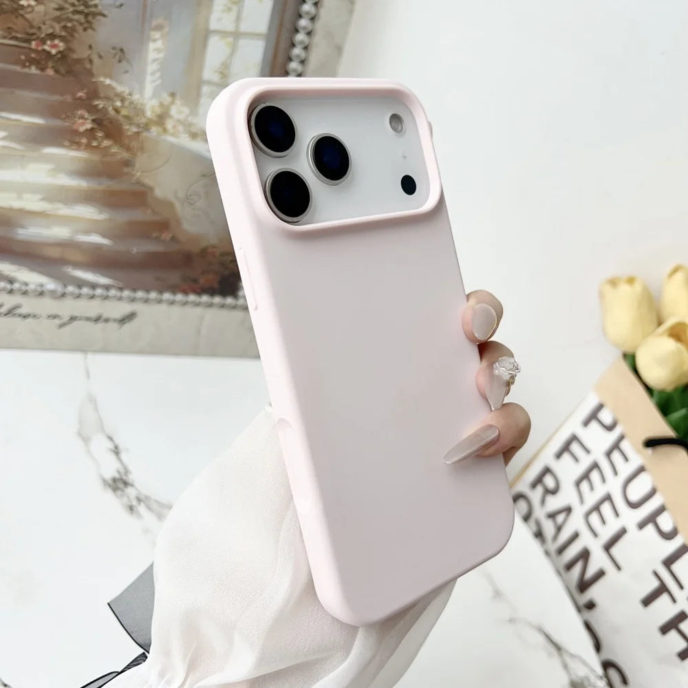 Original Official Silicone Case For iPhone 17ProMax 16 13 12 15 14 Pro Phone Cases For iPhone 16 13Pro 17 11 14 15 Pro Max Cover