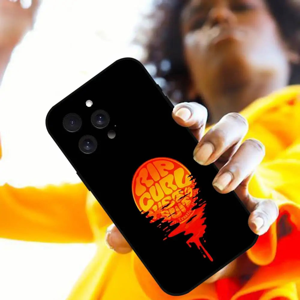 Surf Beach Rips Curls Phone Case For IPhone 17 16 15 14 13 12 11 Pro Max Mini X XR XS Plus Cover
