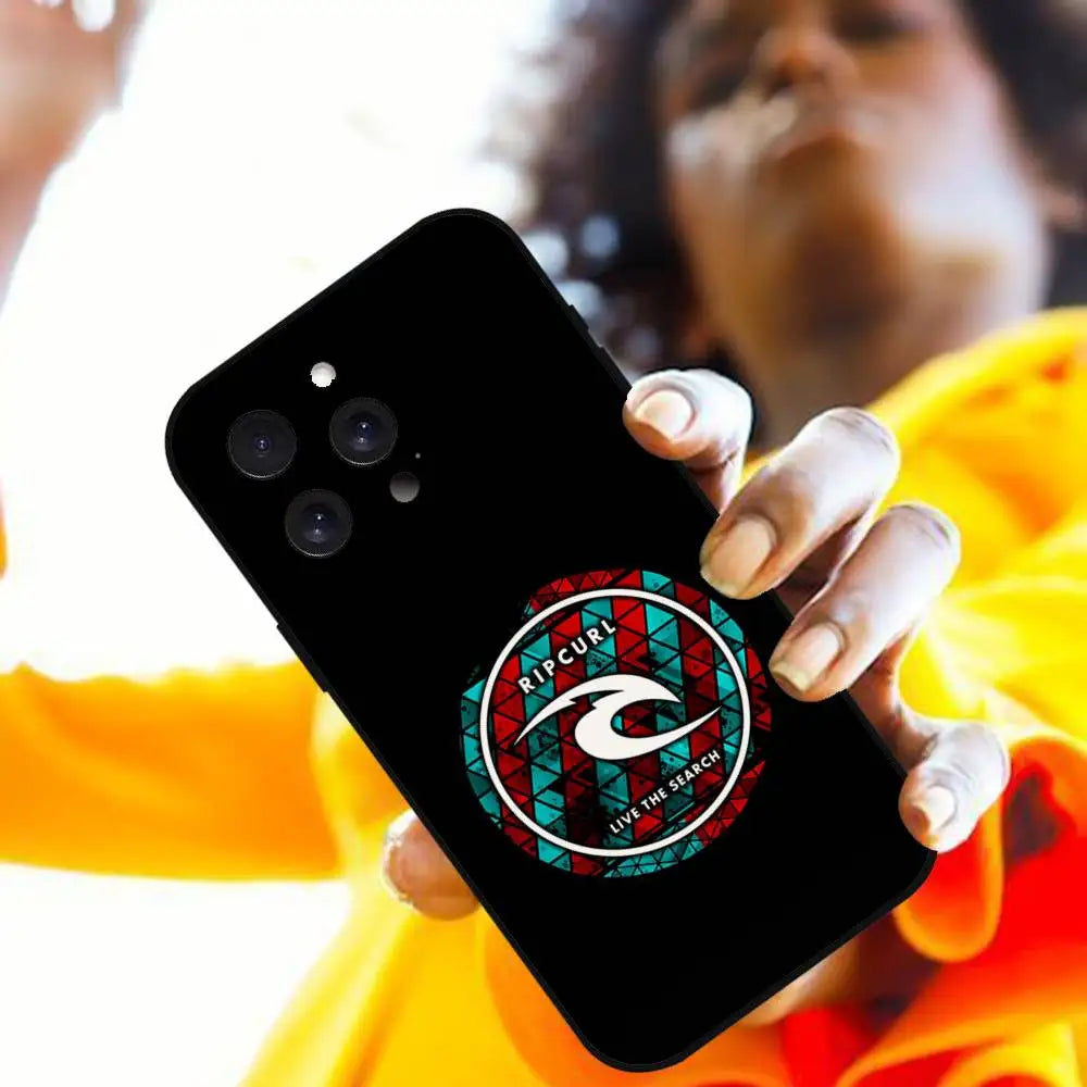 Surf Beach Rips Curls Phone Case For IPhone 17 16 15 14 13 12 11 Pro Max Mini X XR XS Plus Cover