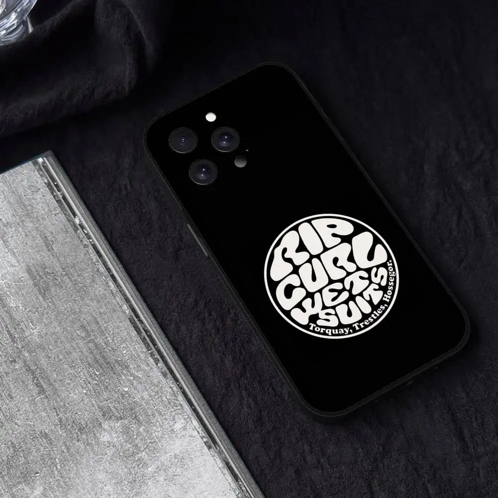 Surf Beach Rips Curls Phone Case For IPhone 17 16 15 14 13 12 11 Pro Max Mini X XR XS Plus Cover