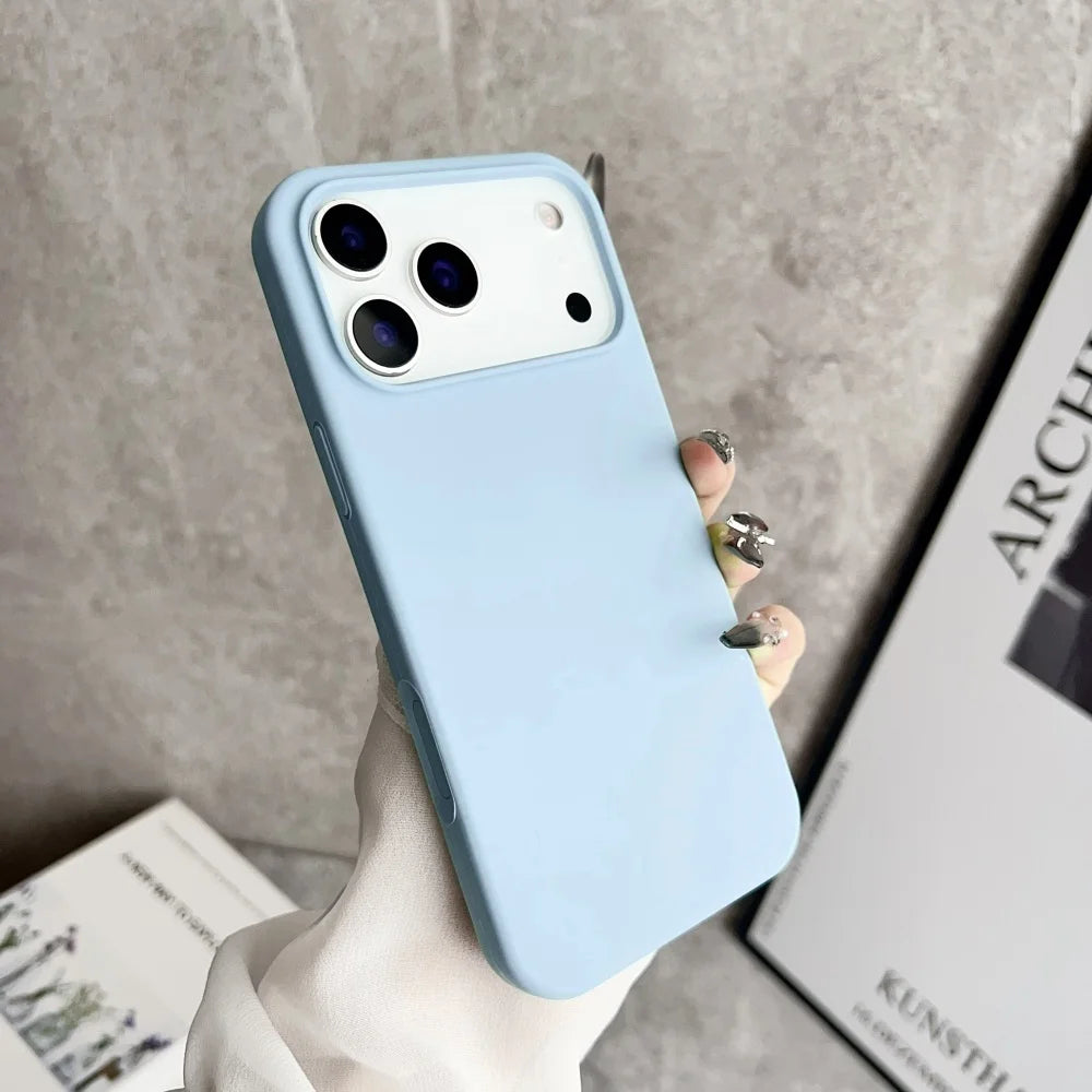 Original Official Silicone Case For iPhone 17ProMax 16 13 12 15 14 Pro Phone Cases For iPhone 16 13Pro 17 11 14 15 Pro Max Cover