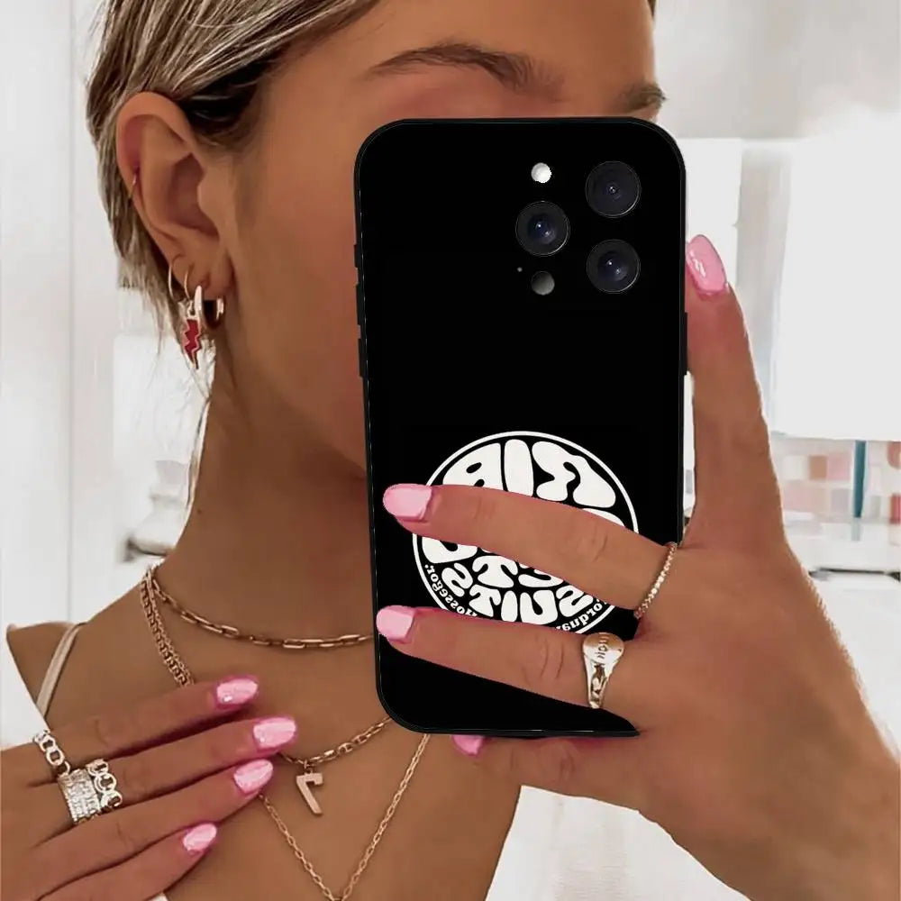 Surf Beach Rips Curls Phone Case For IPhone 17 16 15 14 13 12 11 Pro Max Mini X XR XS Plus Cover